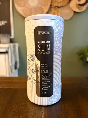 BruMate 12oz Hopsulator Slim in Capri! Limited Edition! New!